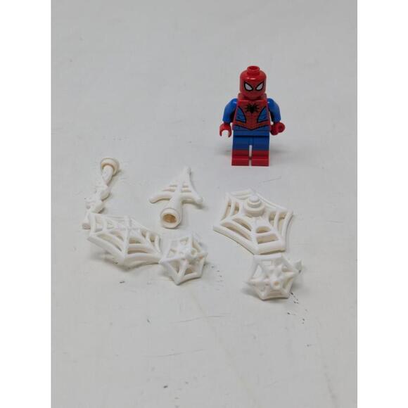 Lego Spider Man Minifigure With Webs! - Picture 1 of 5